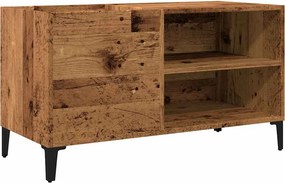 vidaXL antik fa színű szerelt fa hanglemezszekrény 84,5x38x48 cm