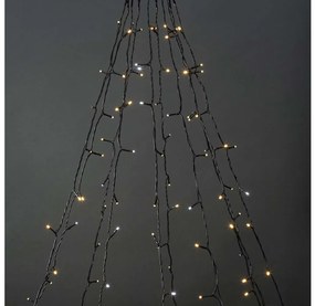 Nedis WIFILXT02W200 - LED karácsonyi függöny 200 LED, 8 funkció, 10x2m, IP65, Wi