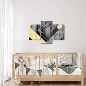 Kép - Texturált formák (90x60 cm)