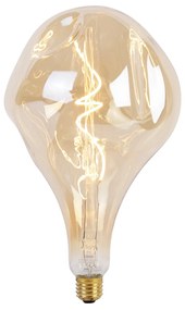 E27 szabályozható LED izzó PS160 arany 6W 340lm 1800K