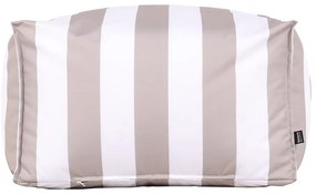 Fehér-szürke kerti babzsák – Bonami Essentials