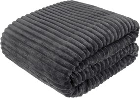 Polár takaró Hullám 170x210 szürke