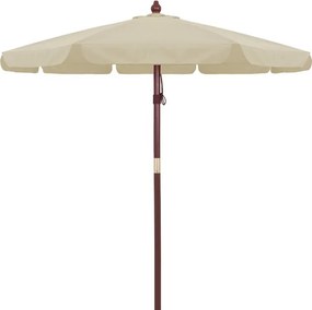 Deuba Kerti napernyő Ø 330 cm - bézs