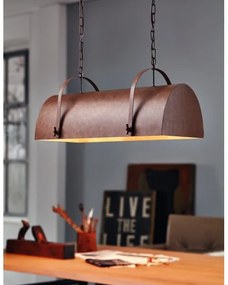 Eglo 49687 - Csillár láncon DEERHURST 2xE27/60W/230V