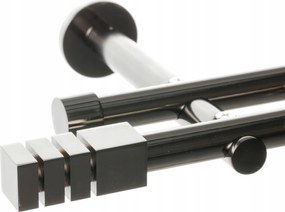 Dekoria Dupla fĂŒggönykarnis Nordic titĂĄn 240 cm