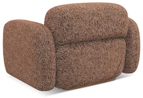 Narancssárga-barna fotel Ailani – Makamii