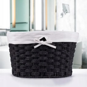 Erga Verona MO, univerzális kosár 35x24x16 cm, fekete, ERG-SEP-10KOSVER35MOB