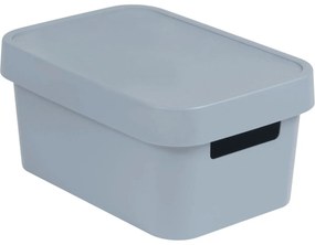 Curver INFINITY 4,5l tárolódoboz szürke fedéllel