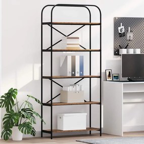 Könyvespolc Régi fa 80 x 30 x 183 cm Faanyag