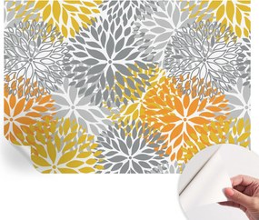 Öntapadós fotótapéta Divatos Virágos energia 312x219 cm