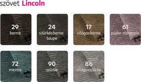 Extra tágas kanapé, lila, őreg rózsaszín, bézs színű, GILEN BIG SOFA