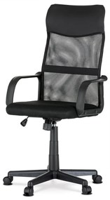 Scaun pivotant de birou cu mecanism de pivotare, negru Ka-L601