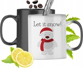 Mágikus Karácsonyi Színváltó Bögre fényképes nyomtatással