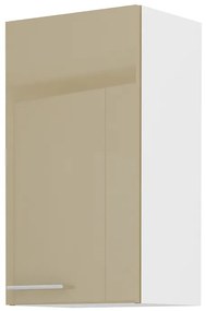 Felső konyhaszekrény Lavera 40 G 72 1F (fehér + fényes cappucino). 1032383