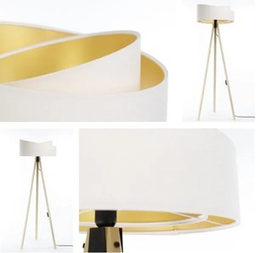 Állólámpa GALAXY 1xE27/60W/230V fehér/bézs