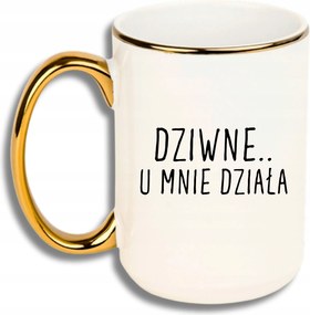 Bögre Nagy Fehér Arany Rant Vicces Ajándék Furcsa Nálam Működik It