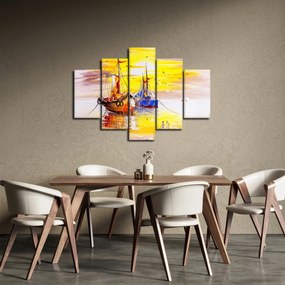 Kép - A csónak festménye (150x105 cm)
