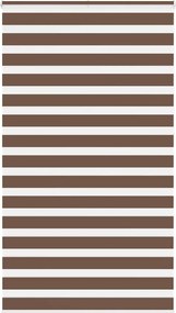 vidaXL zebrafüggönnyel barna szövetszélesség 125,9 cm poliészter