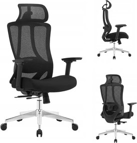Neoseat Tiya ergonomikus irodai szék, fekete