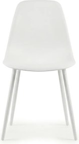 Étkezőszék OSAKA, műanyag, fehér