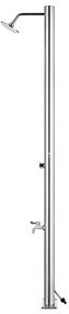 Rozsdamentes acél kerti zuhany 215 cm