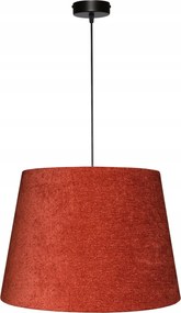 Függőlámpa E27 Piros Paradicsom Lámpabúra 34x44 h29 Boucle Venosa