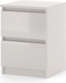 SIMPLE Komoda 40 2S kaszmir/kaszmir połysk