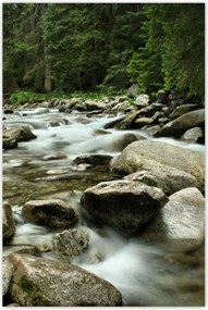 Poszterek 80x120 Tátra Lengyel hegyek Kilátás