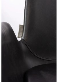 Fekete bárszék szett 2 db-os 91,5 cm Brit – Zuiver