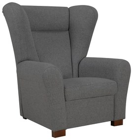 Füles fotel VIVA sötétszürke