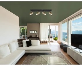 Globo 57911-4M - ROBBY 4xGU10/35W spotlámpa, fekete/fém