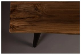 Alagon pad fekete acél lábakkal, hosszúság 180 cm - Dutchbone