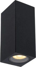 LUCIDE 69800-02-30 ZARO Modern Kültéri Fali Lámpa Fekete GU10 IP44