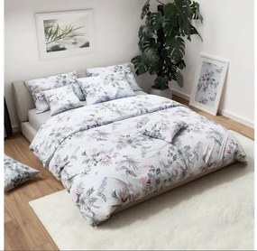 FLORAL pamut ágyneműhuzat fehér Ágyneműhuzat mérete: 70 x 90 cm | 140 x 200 cm