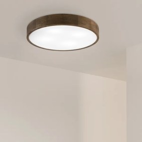 Brilagi - LED mennyezeti lámpa CARVALHO 4xE27/60W/230V tölgy-dió átm. 57,5 cm