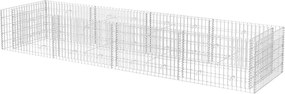 vidaXL acél gabion magaságyás 360 x 90 x 50 cm