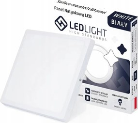 Plafoniera Plafon Led Panel Falra Szerelhető Nem Villogó 21CM 18W Semleges Lámpabúra