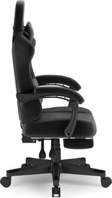 Gamer szék SENSE7 DEVON fekete