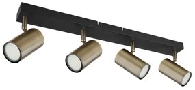 Globo 57911-4M - ROBBY 4xGU10/35W spotlámpa, fekete/fém