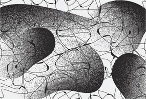 Flizelin tapéta Fali furnér 3D hatás Absztrakt minta 152x104 Ragasztó