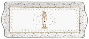 Diótörő karácsonyi porcelán tálca Royal Nutcracker