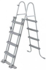 Bestway Flowclear 4 fokos biztonsági létra 122 cm