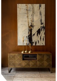 Aranyszínű mangófa TV-állvány 40x60 cm Volan – Dutchbone