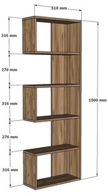 Nebu Sapphire Oak könyvtár