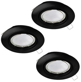 Eglo Peneto 900752 fix, süllyesztett lámpa szett, 3x4,6W GU10