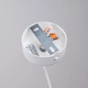 Sollux SL.1356 - Csillár zsinóron HYPERION 1xG9/8W/230V fehér