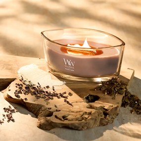 Woodwick Illatosító gyertya Patchouli Creme, 453 g