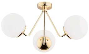 Argon 1481 - Felületre szerelhető csillár TOMAR 3xE27/15W/230V sárgaréz