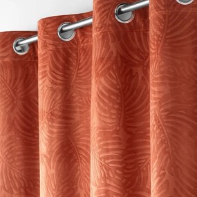 Téglavörös bársony függöny 140x240 cm Analia – douceur d'intérieur