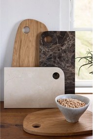 Márvány szervírozó vágódeszka 38 x 18 cm Marble – Mette Ditmer Denmark